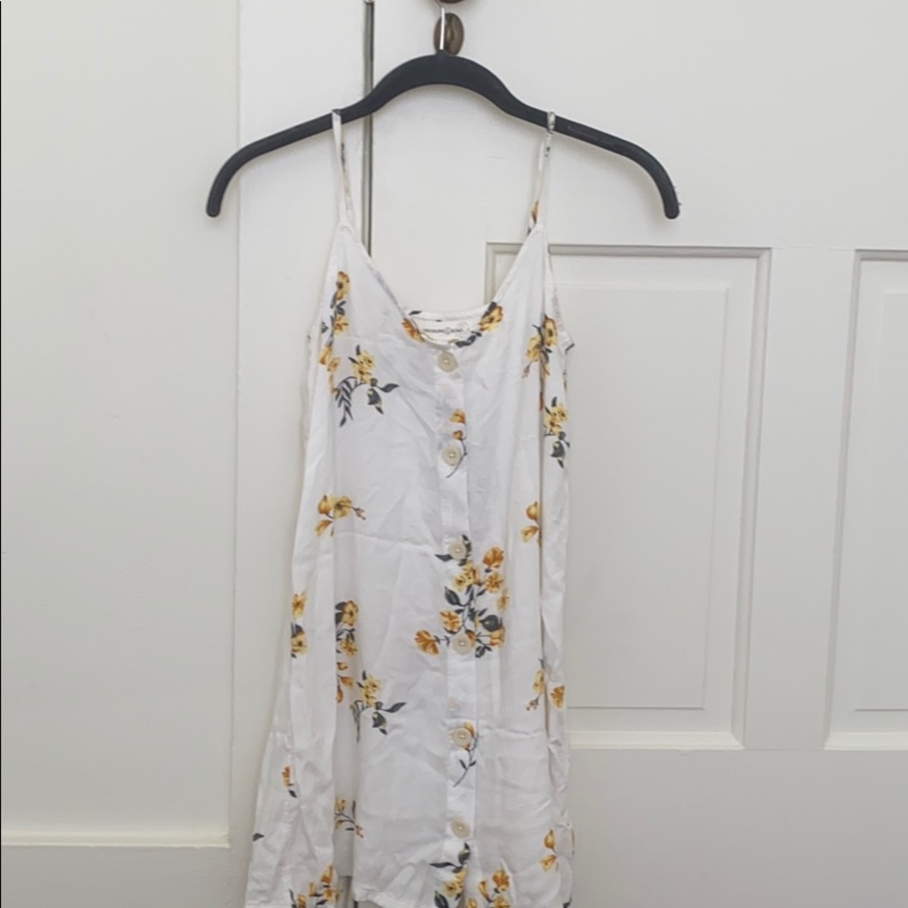 White flower dress